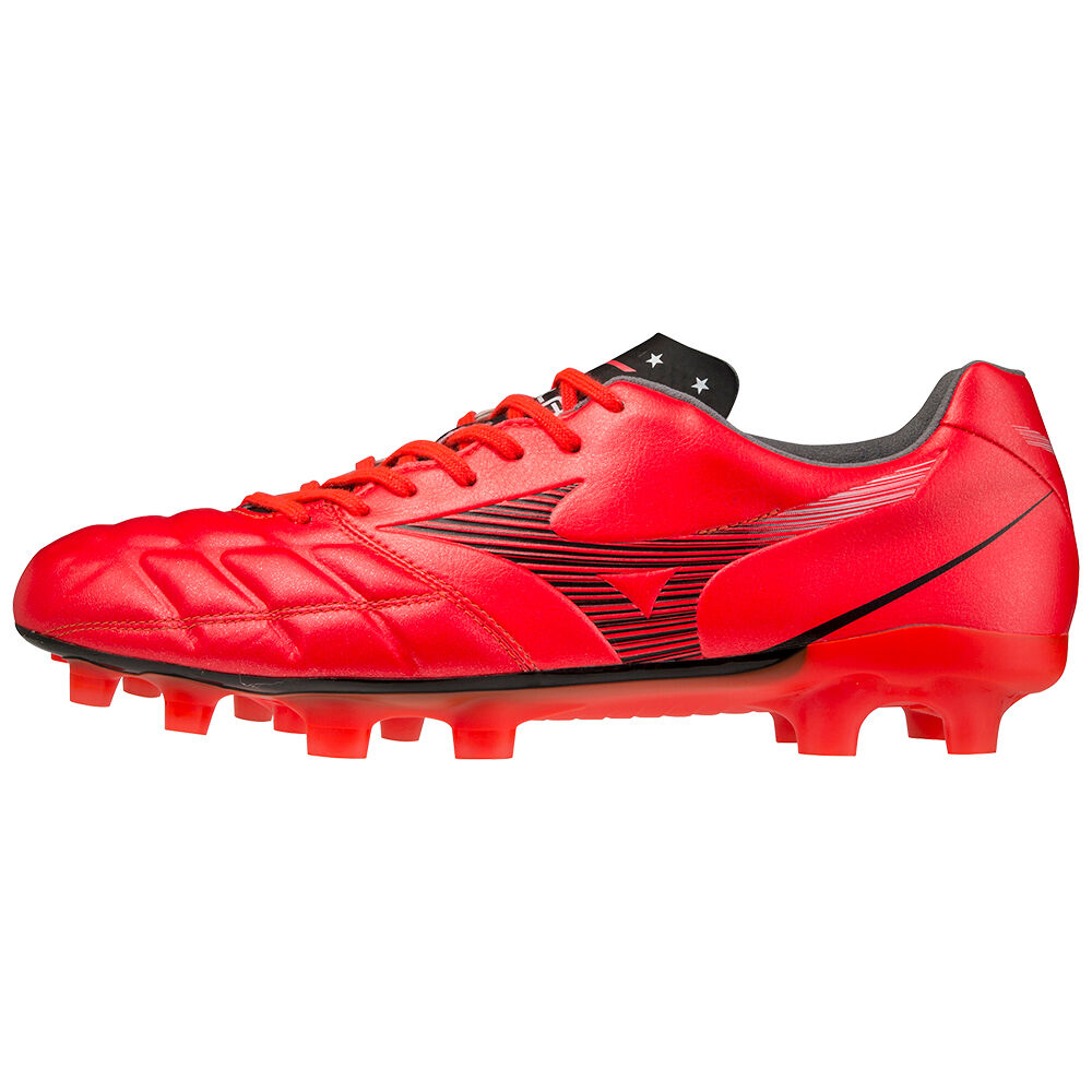 Mizuno Rebula Cup Japan Férfi Focicipő Piros/Fekete BFS134758